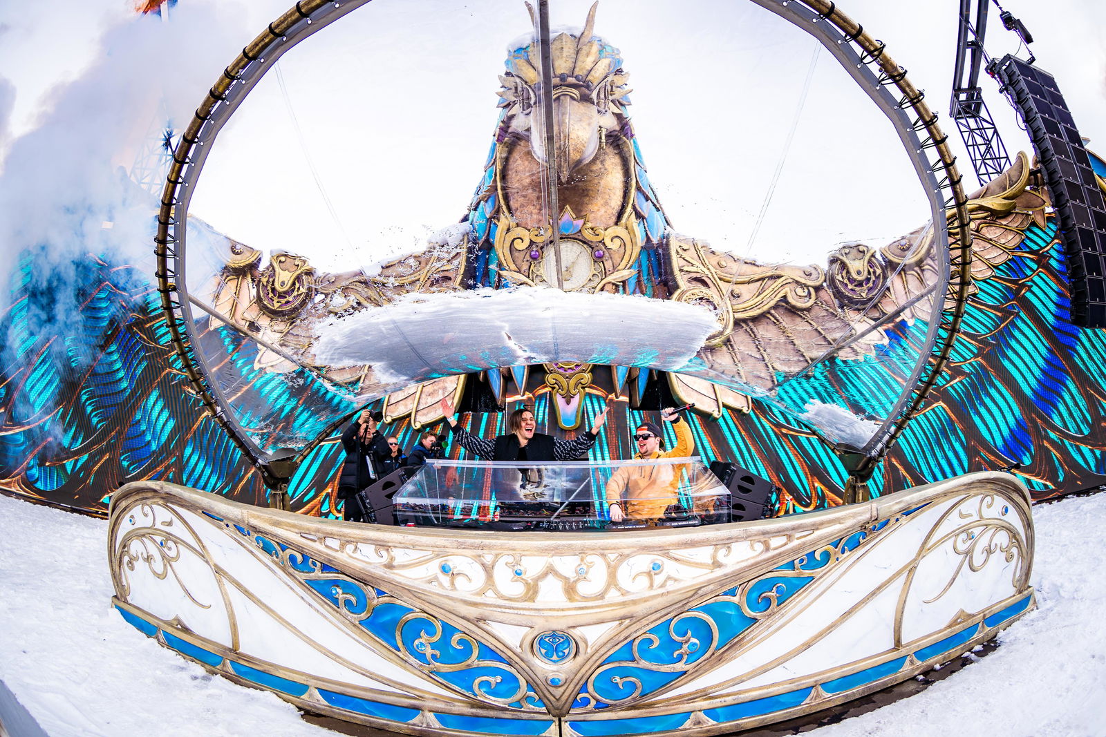 This was the second day of Tomorrowland Winter 2025