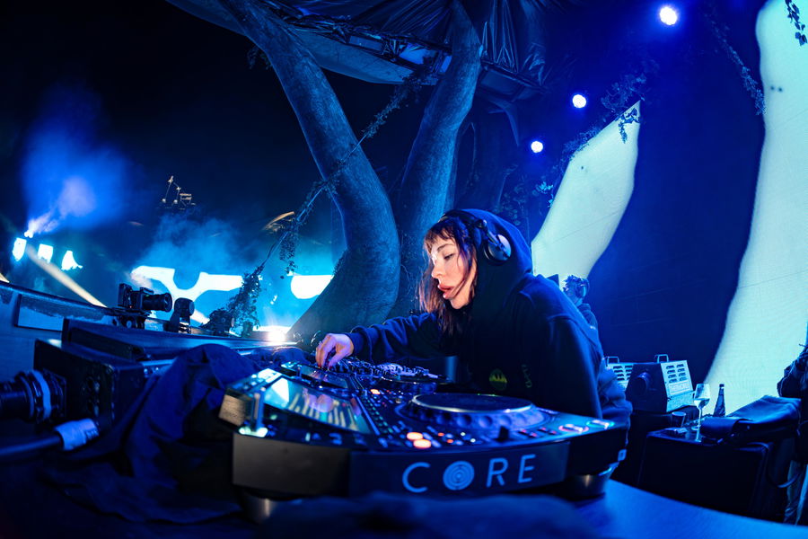 Nina Kraviz CORE stage Winter 2024