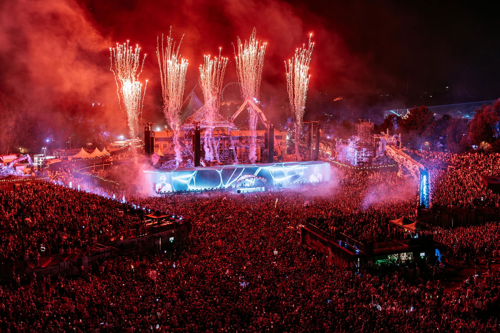 This was the first day of weekend 2 of Tomorrowland Belgium 2025